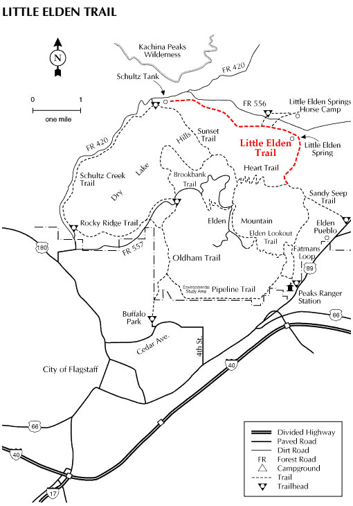 Little Elden Trail #69 Map