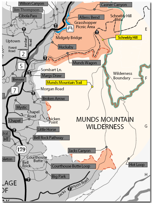 Munds Mountain Trail #77