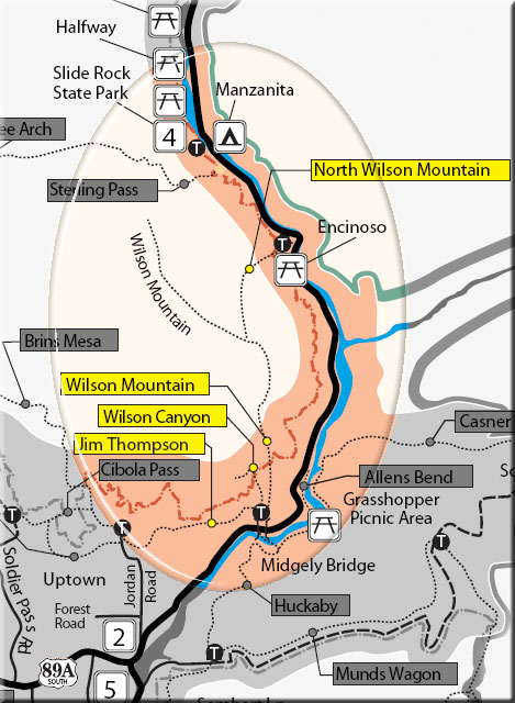 Jacks Canyon Trail #55