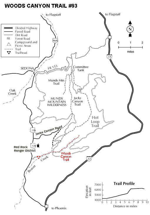 Woods Canyon Trail #93